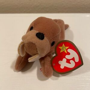 Ty Teenie Beanie Babies - Tusk the Walrus - McDonald’s Collectible